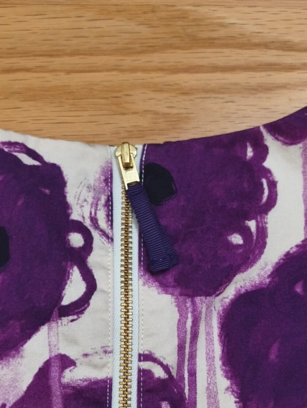 Crewcuts Purple Floral Fit-and-Flare Dress